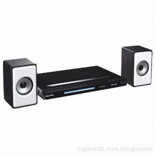 DVD Player with Multi-language OSD Menu, Multi-aspect Ratio and Electronic Anti-shock System